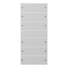 GIRA 2186015 TS3 rocker set System 55 | 6-way (3+3) | matt gray