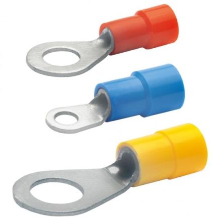 Klauke 6208 0.5-1qmm L: 22.5mm tinned insulated crimp cable lug