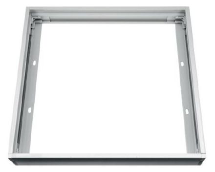 DieFra 81-1104 closed 625x625x70mm white pluggable substructure frame