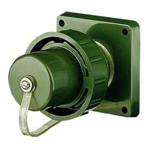 Mennekes 10853 16A2P+E 230V TM panel socket SCHUKO