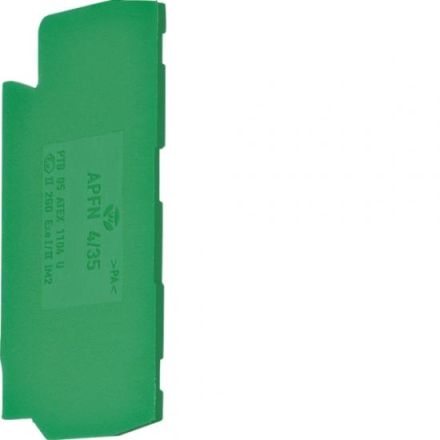Hager KWE12GR end plate for KYA04EH2
