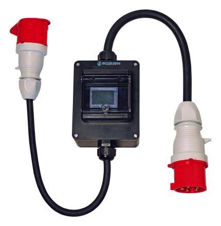 Walther 64Z2110 3m H07RN-F 5G16 63A 5P 400V IP44 CEE electricity meter cable