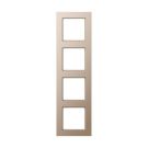 Jung AC584CH frame 4-way, vertical and horizontal mounting, A CREATION, champagne