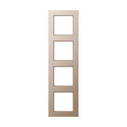 Jung AC584CH frame 4-way, vertical and horizontal mounting, A CREATION, champagne