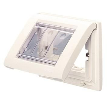 Gewiss GW32462 Playbus Top 3M Toner Black IP55 Cover Frame