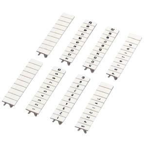 Schneider Electric NSYTRAB570 5mm 10 digits 61 70 printed white marking strip