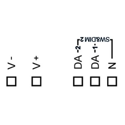 LUNATONE 86458911-350DE DALI LED dimming actuator CC DT8 DE | TW, 350mA