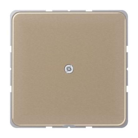 Jung CD590AGB cable outlet with strain relief, anodised aluminium, CD series, gold-bronze