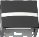 Gira 087047 data cover support ring + BSF S-Color black