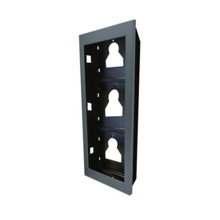 Comelit Group Germany UT9163 Ultra flush-mounted 3 modules aluminum mounting frame