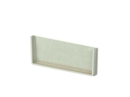 Niedax KKKE50.050 50x50mm polyester glass fibre reinforced end cover