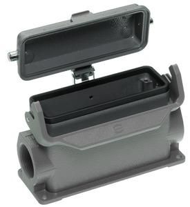 Harting 19300247297 Han 24B-asg2-LB-K-M32 socket housing