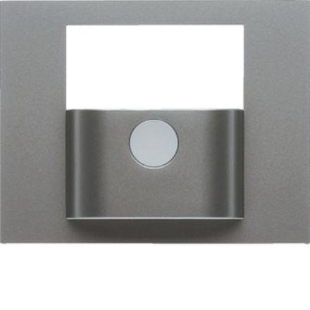 BERKER 80960473 Cover for KNX motion detector K.1/K.5 | matt lacquered stainless steel