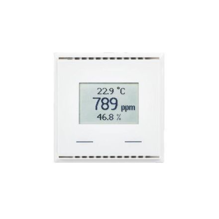 Elsner KNX AQS/TH-UP Touch CH pure white RAL9010 KNX sensor