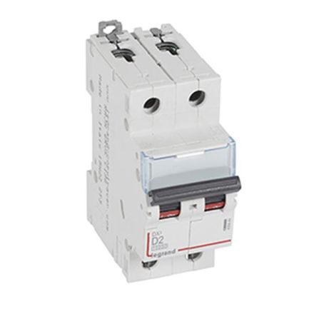 Legrand 409444 Circuit breaker DX3 D2A 2P 10KA 2M