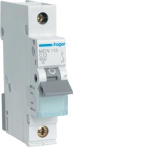 Hager MCN113 circuit breaker 1-pole C13A 6kA