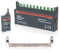 ABB Stotz-Kontakt OVR K10T1, OVR K10T1 surge arrester LSA PLUS plug-in magazine 10DA, 7TCA085400R0307