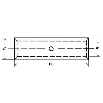 HAUPA 291538 Parallel connector DIN 150qmm for multi-wire