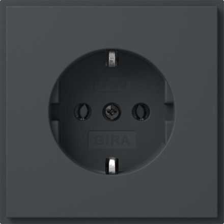 Gira 418867 (IP20) TX44 anthra socket SCHUKO