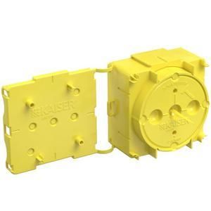 Kaiser 1256-01 Concrete construction Flat 45 for thin walls device box