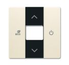 Busch-Jaeger 6235-82 central plate, for room temperature controller ivory white