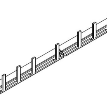 ABB Stotz-Kontakt PS1/60/6-KNX, PS 1/60/6-KNX busbar, 1 phase, 60 contacts, 2CDG924004R0011