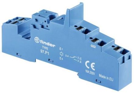 Finder 97.P1 relay socket
