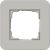 Gira 0211412 cover frame 1f Gira E3 grey/pure white