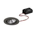Brumberg 38361643 LED recessed ceiling spotlight 7W 230V titanium