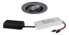 Brumberg 41443643 230V AC 6W 3000K titanium mat LED recessed ceiling spotlight