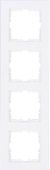 Kopp 402813008 HK07 4-way arctic white cover frame