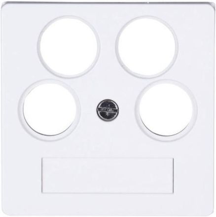 Kopp 491832003 HK07 TV/RV/2x SAT arctic white matt antenna cover