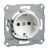 ELSO 225214 socket 16A for central pl pure white