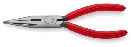 Knipex 25 01 160 pol. plast. 160mm flat-nose pliers with cutting edge
