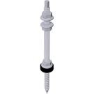 Schletter Solar 110010-200 hanger bolt set M10x200 incl. 3 nuts and EPDM mount.