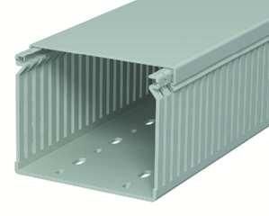 OBO Bettermann LK4 80100 80x100 stone grey wiring duct, 6178059
