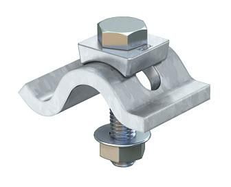 OBO Bettermann TKS-L-25 FT light with combination nut M10x50 clamping claw, 6355808