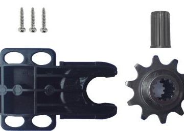 Chamberlain and LiftMaster 041A4020 chain drive wheel including connection adapter