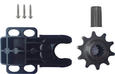 Chamberlain and LiftMaster 041A4020 chain drive wheel including connection adapter
