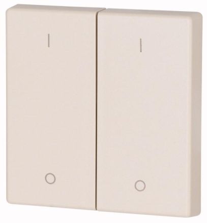 Eaton CWIZ-02/12 rocker switch, 2-way, I/0, cream, 147594