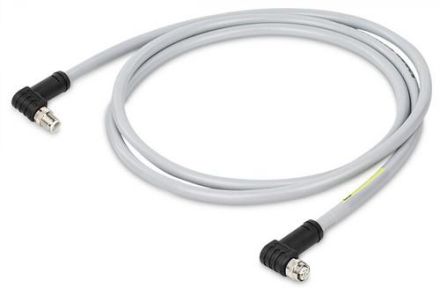 Wago 756-3506/050-020 Sensor-Actuator Cable 5p 2m M12 Female
