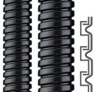 Flexa 12013202038 SPR-PA AD45 38x45mm black metal protection hose