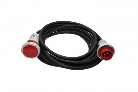 Walther 39300506100067 32A 5P 400V 6h IP67 10m H07RN-F 5G6 CEE cable