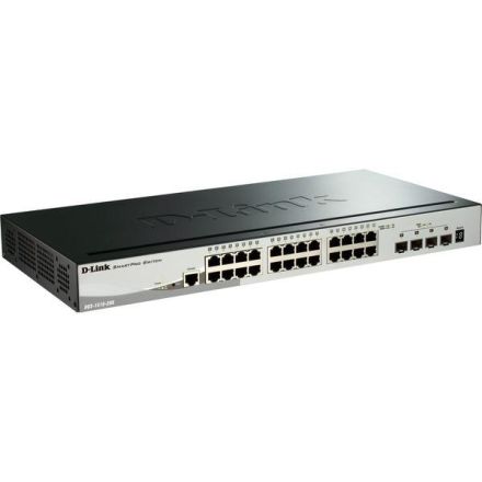 D-Link DGS-1510-28X/E 28-Port Smart Managed Gigabit Stack Switch Managed Gigabit Stack Switch