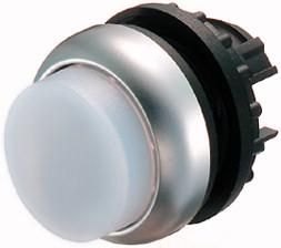 Eaton M22-DLH-W illuminated pushbutton, high, white, momentary, 216965