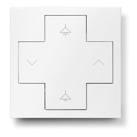 LUNATONE 86459793-W16 DALI Switch Cross control module | traffic white