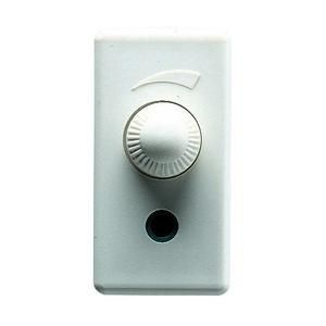Gewiss GW20803 System ohm/ind 1M 100-900W white rotary dimmer