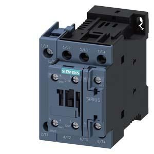 Siemens 3RT2327-1BF40 contactor 1NO/1NC DC 110V 4-pole S0