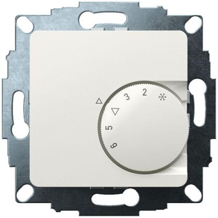 Eberle 191810223502 UTE 1002-RAL9010-G-50 flush-mounted room temperature controller