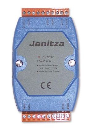Janitza RS-485 Hub K-7513 3-way Industrial Data Communication